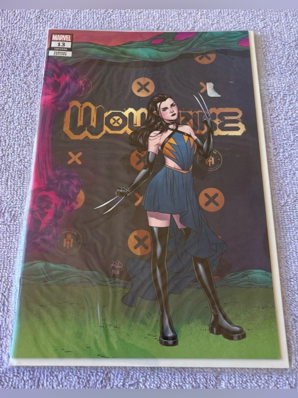 Wolverine #13 (355) Dauterman Connecting Gala Variant (Bagged And Boarded)